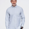 Ombre Clothing meeste pikkade käistega puuvillane triiksärk - Thumbnail Image 7