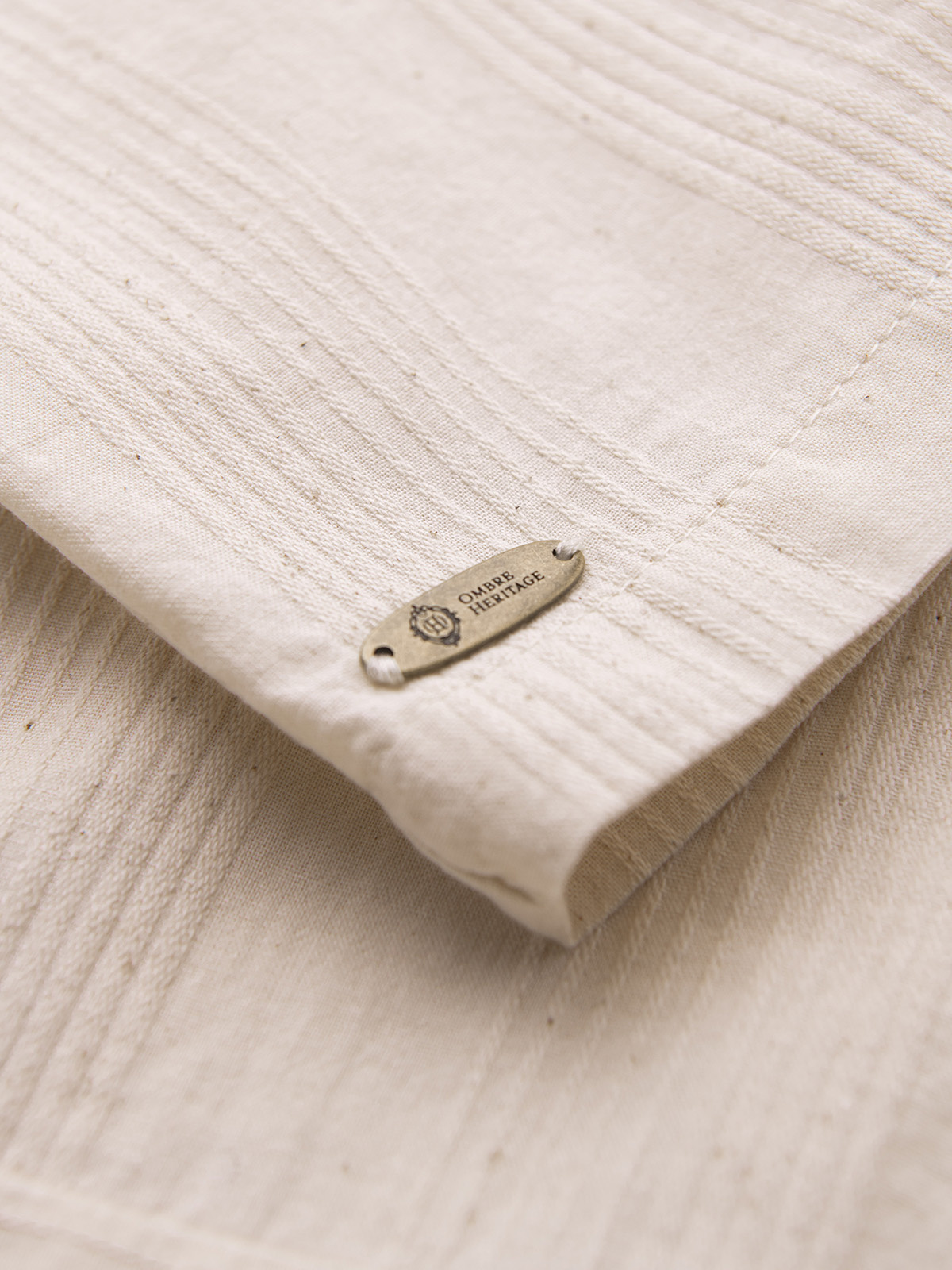 Meeste puuvillane lühikeste varrukatega särk Ombre Clothing - Image 25