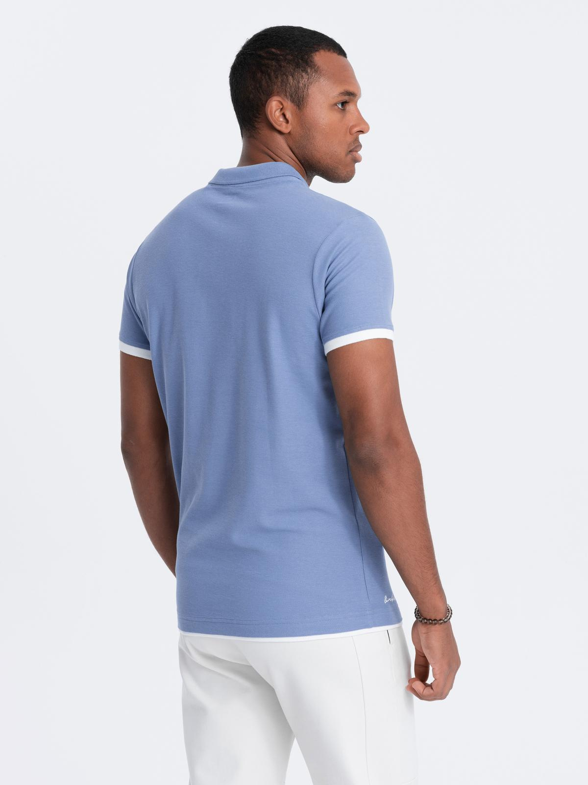 Meeste puuvillane polosärk Ombre Clothing - Image 17