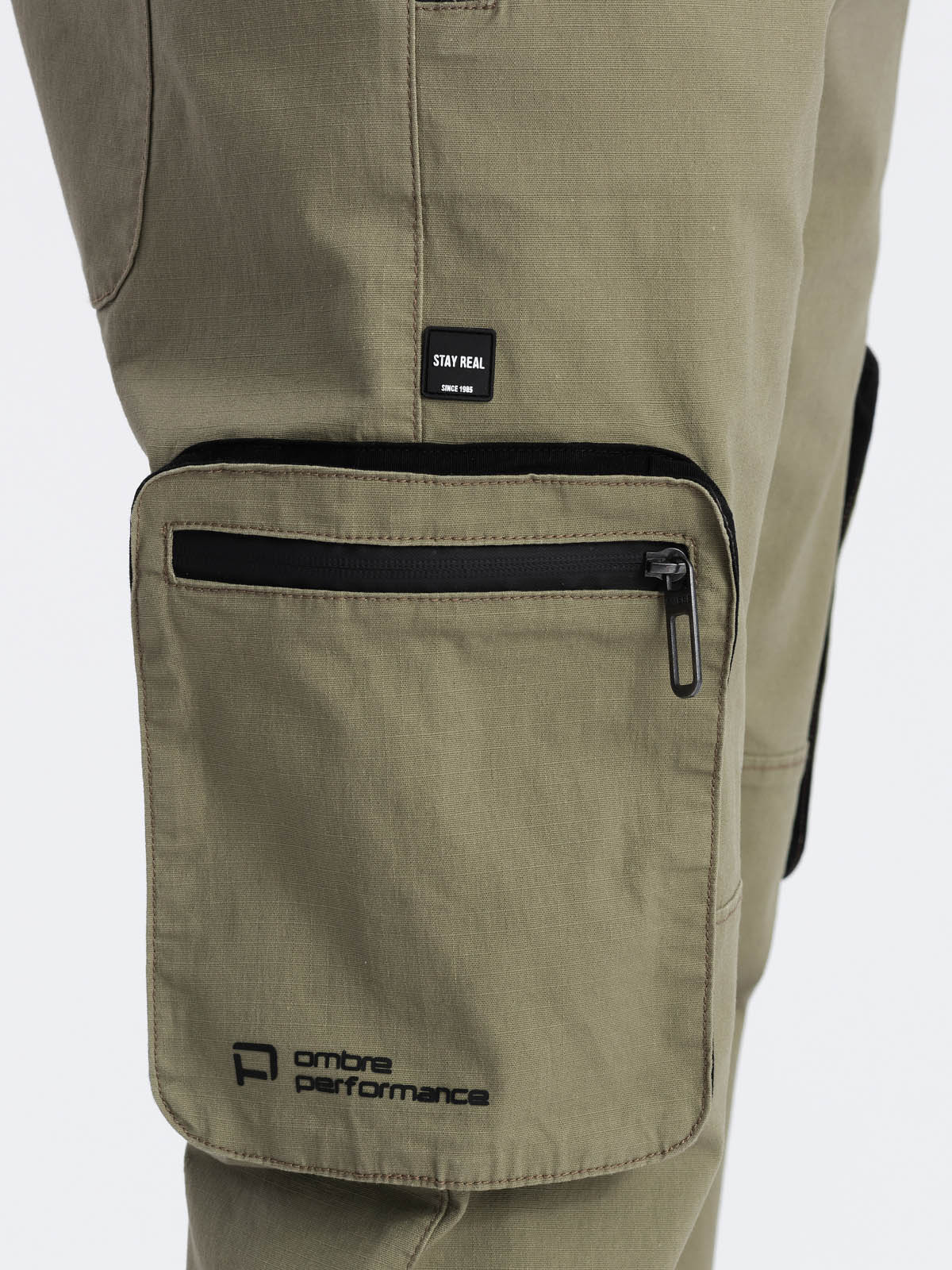 Meeste cargo-stiilis dressipüksid Ombre Clothing - Image 72
