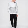 Meeste ülisuur kontrastse plokiga dressipluus Ombre Clothing - Thumbnail Image 17