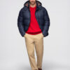 Meeste tepitud kapuutsiga jope Ombre Clothing - Thumbnail Image 3