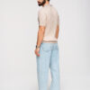 Meeste vertikaalse soonikkoega polosärk Ombre Clothing - Thumbnail Image 12