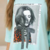 Kesi alt laienev printpildiga kleit - Thumbnail Image 4