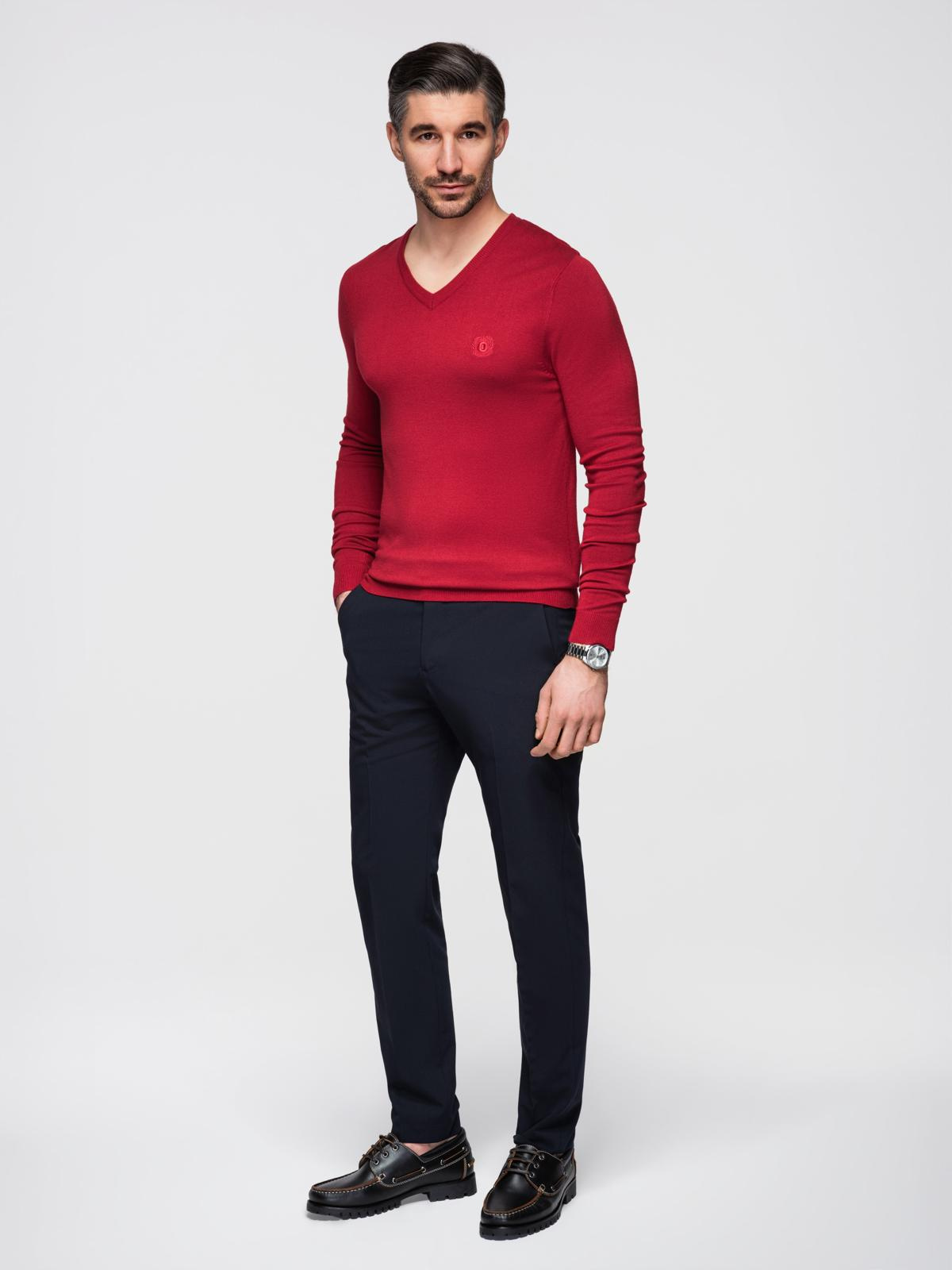 Ombre Clothing meeste V-kaelusega kampsun - Image 54