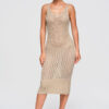 Ombre Clothing kootud ažuurne midikleit - Thumbnail Image 2