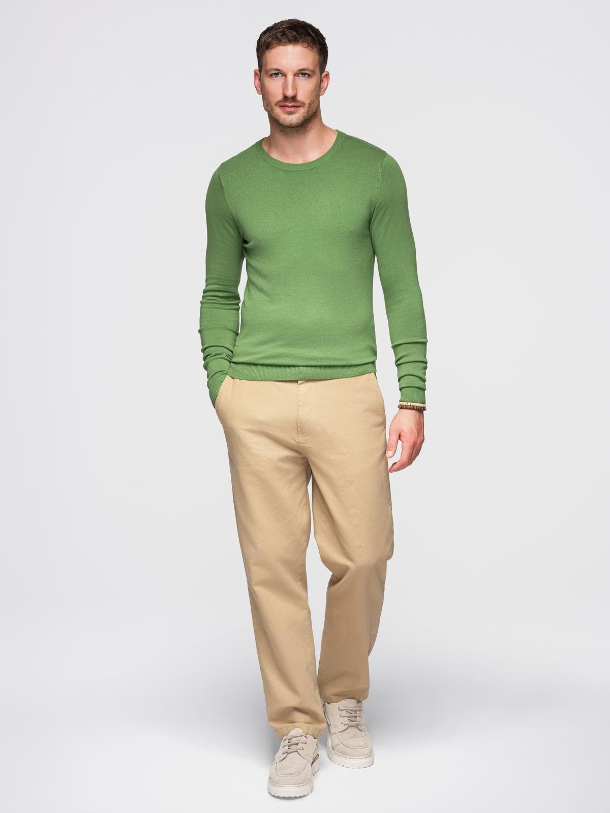 Ombre Clothing klassikaline ümara kaelusega meeste kampsun - Image 157