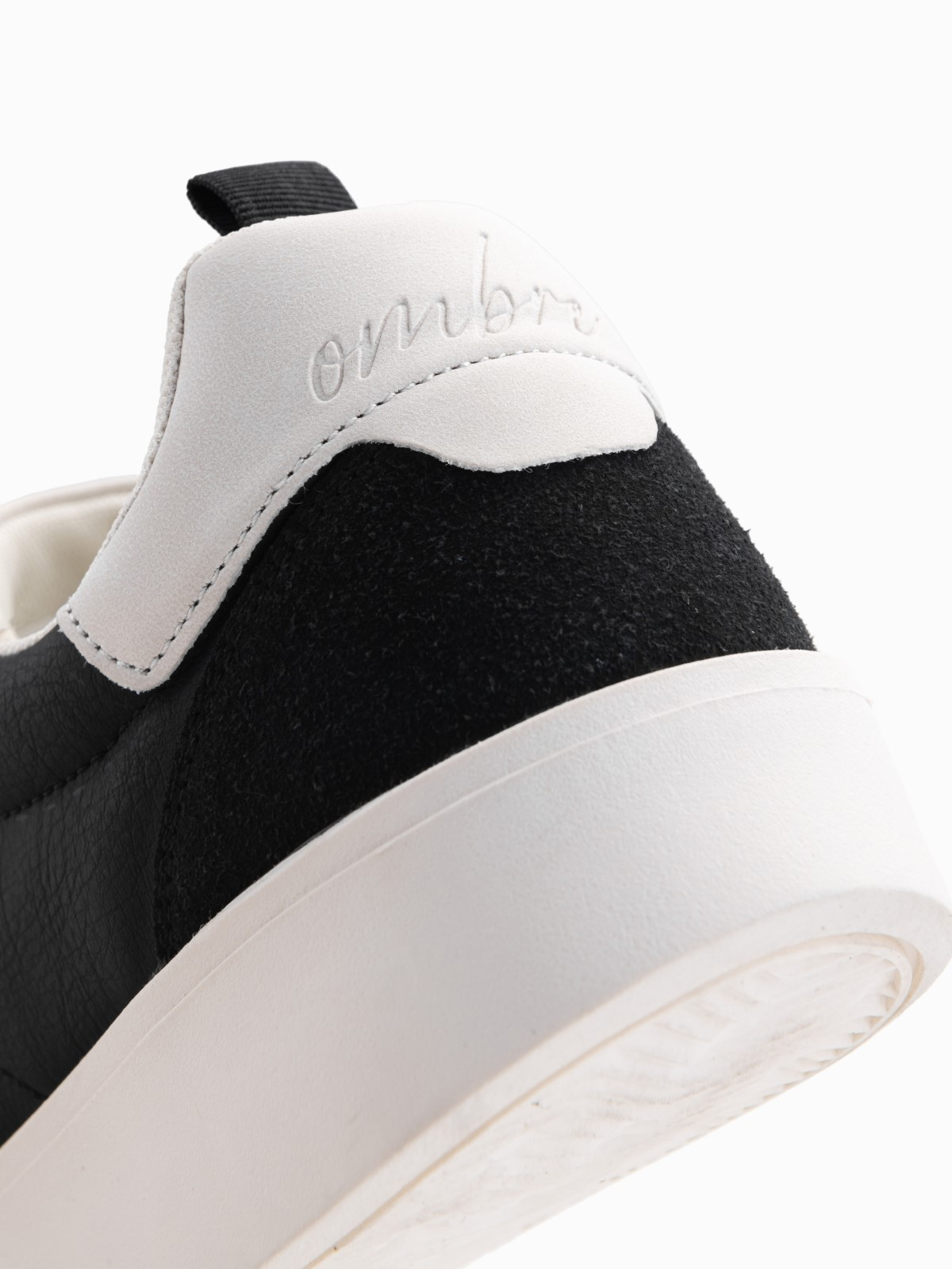 Ombre Clothing meeste vabaajajalatsid kunstseemisnahast detailidega - Image 9