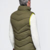 Meeste tepitud vest püstkrae ja tõmblukuga taskutega Ombre Clothing - Thumbnail Image 5