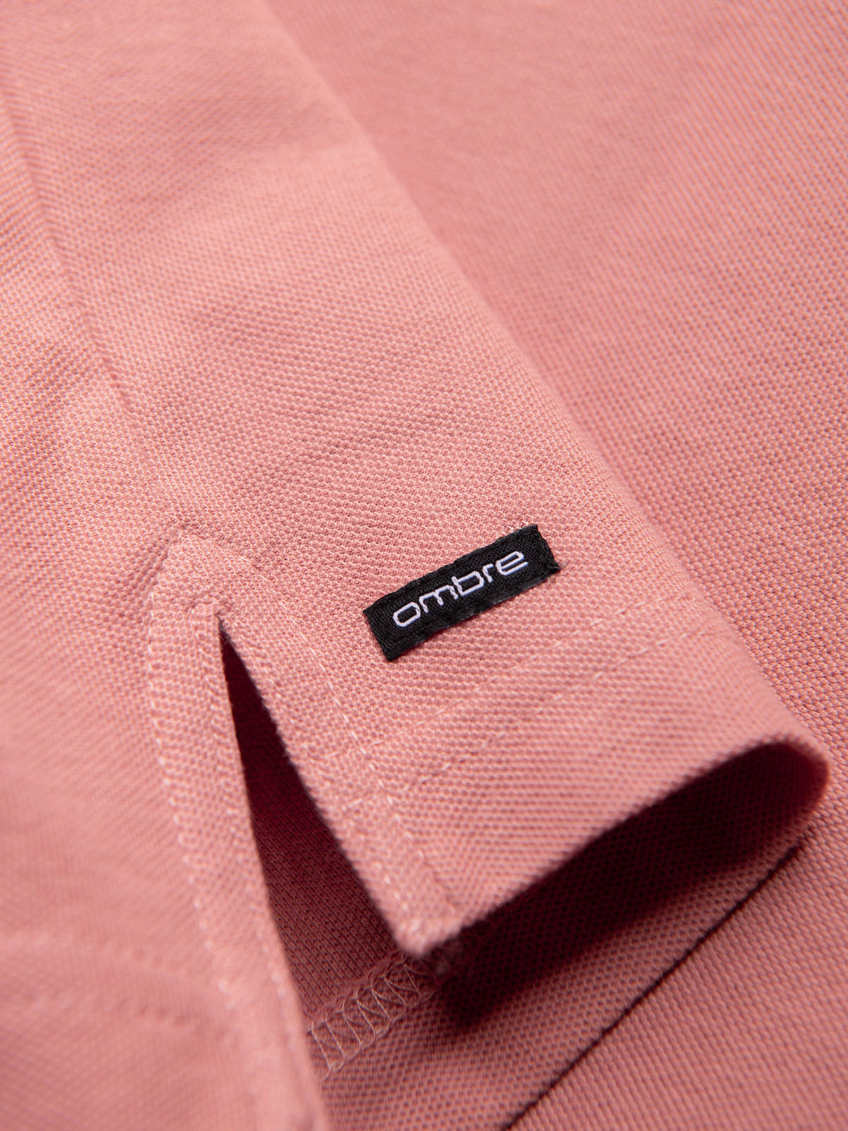 Meeste püstkrae ja nööpidega polosärk Ombre Clothing - Image 110