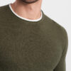 Meeste puuvillane ümara kaelusega kampsun Ombre Clothing - Thumbnail Image 19