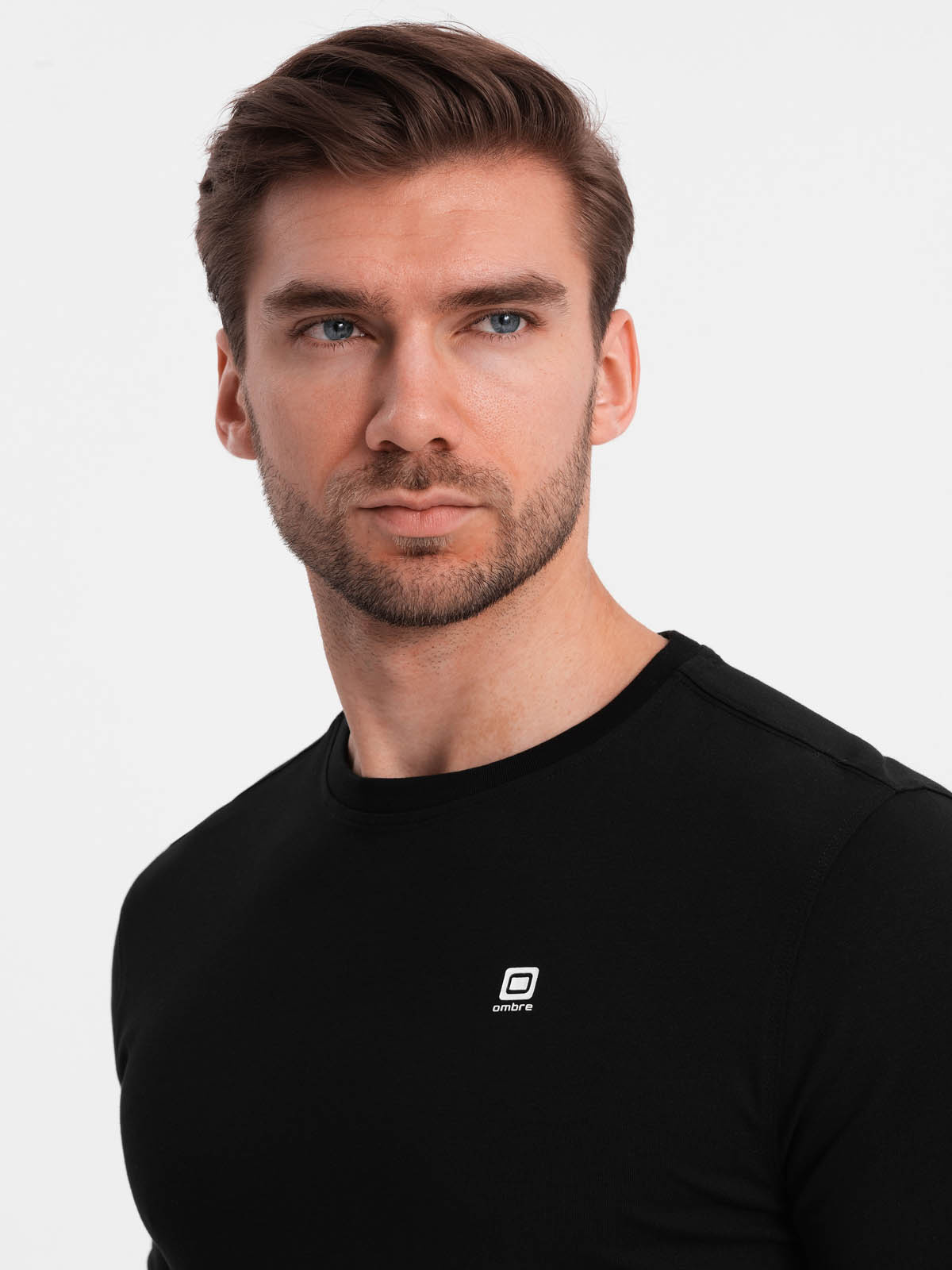 Meeste pikkade varrukatega T-särk Ombre Clothing - Image 20
