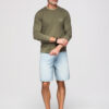 Ombre Clothing meeste pika varrukaga puuvillane särk - Thumbnail Image 3