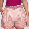 Kõrge piha ja vööga naiste lühikesed püksid Ombre Clothing - Thumbnail Image 14