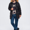 Ombre Clothing pikendatud tegumoega meeste talveparka kapuutsiga - Thumbnail Image 16