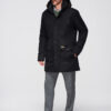 Ombre Clothing meeste kapuutsiga pikem jope - Thumbnail Image 4