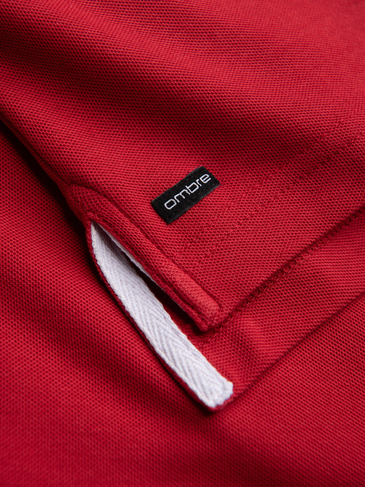 Meeste püstkrae ja nööpidega polosärk Ombre Clothing - Image 13