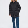 Ombre Clothing pikendatud tegumoega meeste talveparka kapuutsiga - Thumbnail Image 11