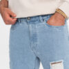 Ombre Clothing meeste teksapüksid rebenenud detailidega - Thumbnail Image 5