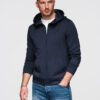Ombre Clothing meeste lukuga kapuutsiga dressipluus - Thumbnail Image 18