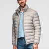 Ombre Clothing meeste tepitud jope püstkraega - Thumbnail Image 13