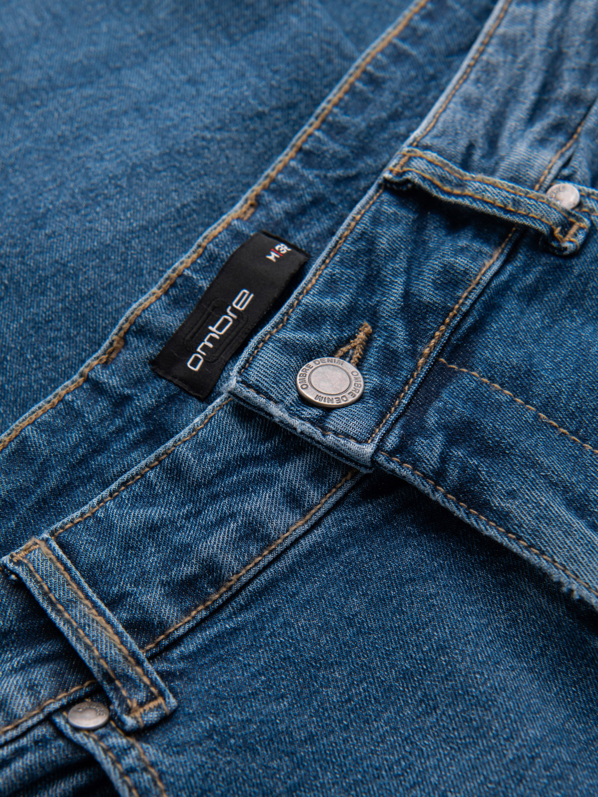 Ombre Clothing meeste teksapüksid kulutatud detailidega - Image 22