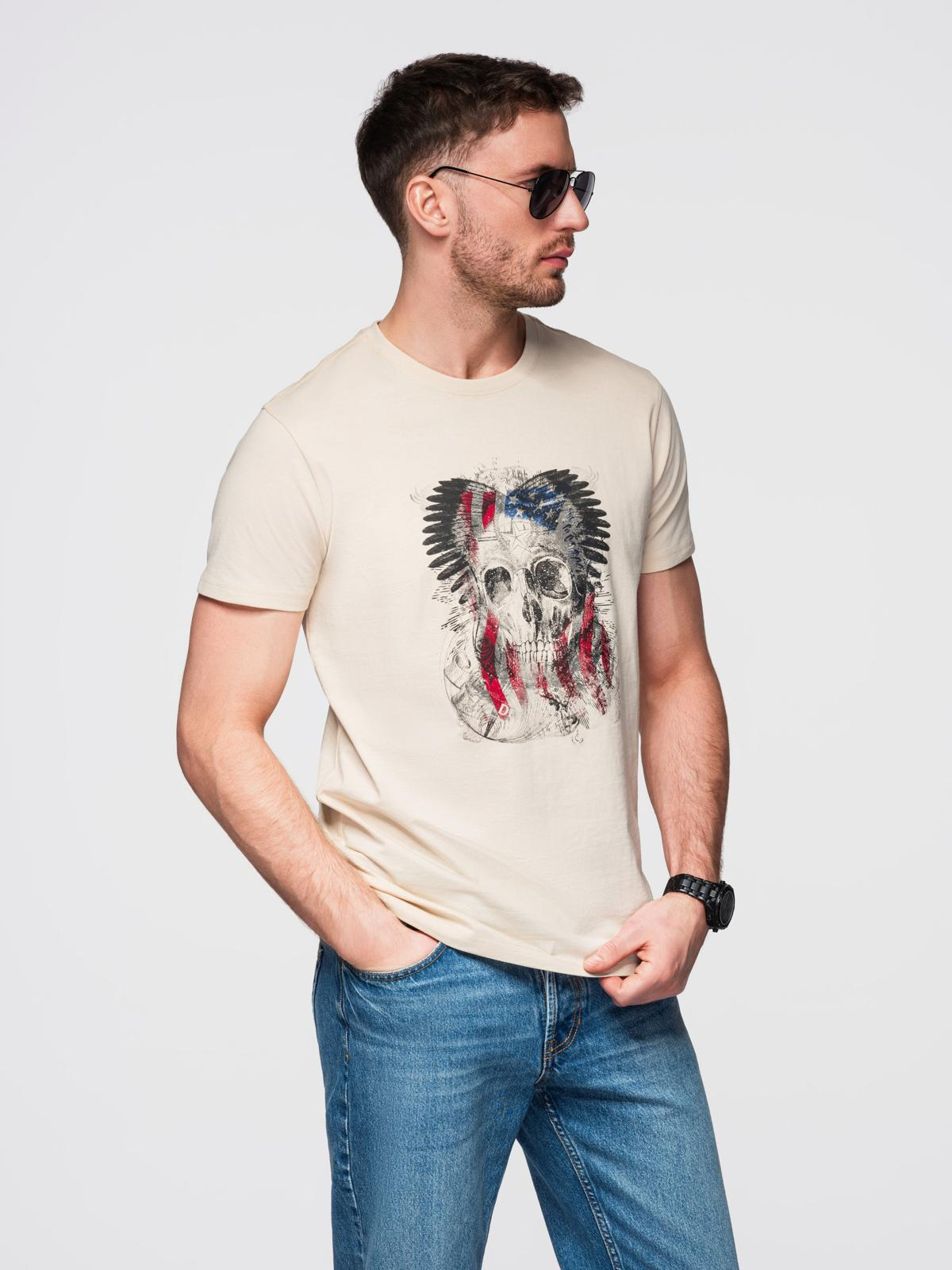 Ombre Clothing meeste T-särk graafilise trükiga - Image 4