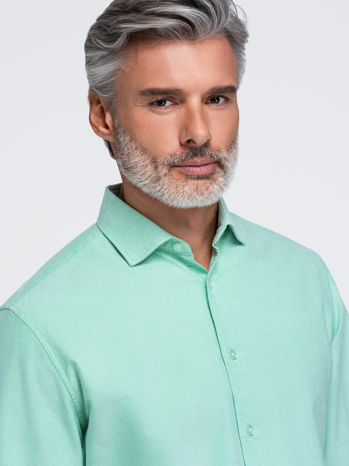 Meeste puuvillane oxford-särk Ombre Clothing - Image 22