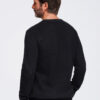 Meeste kampsun Ombre Clothing tekstuursest puuvillatrikotaažist - Thumbnail Image 12