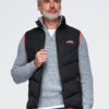 Meeste tepitud vest püstkrae ja tõmblukuga taskutega Ombre Clothing - Thumbnail Image 15