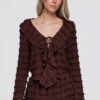 Pikkade varrukate ja paelkinnitusega naiste pluus Ombre Clothing - Thumbnail Image 10