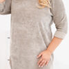 Kesi vabalt langev velvetist tuunika-kleit - Thumbnail Image 20