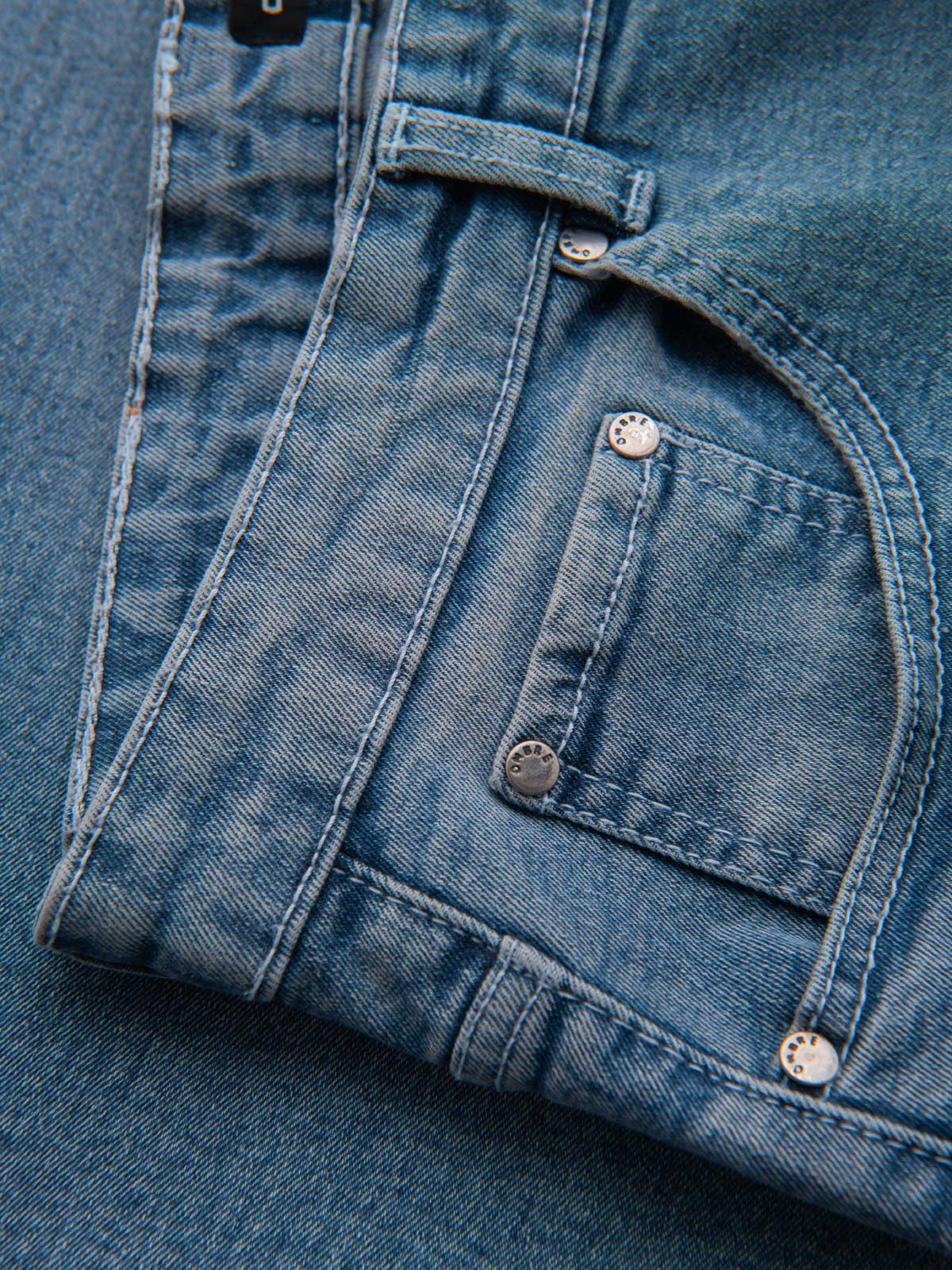 Ombre Clothing meeste teksapüksid lühikesed - Image 8