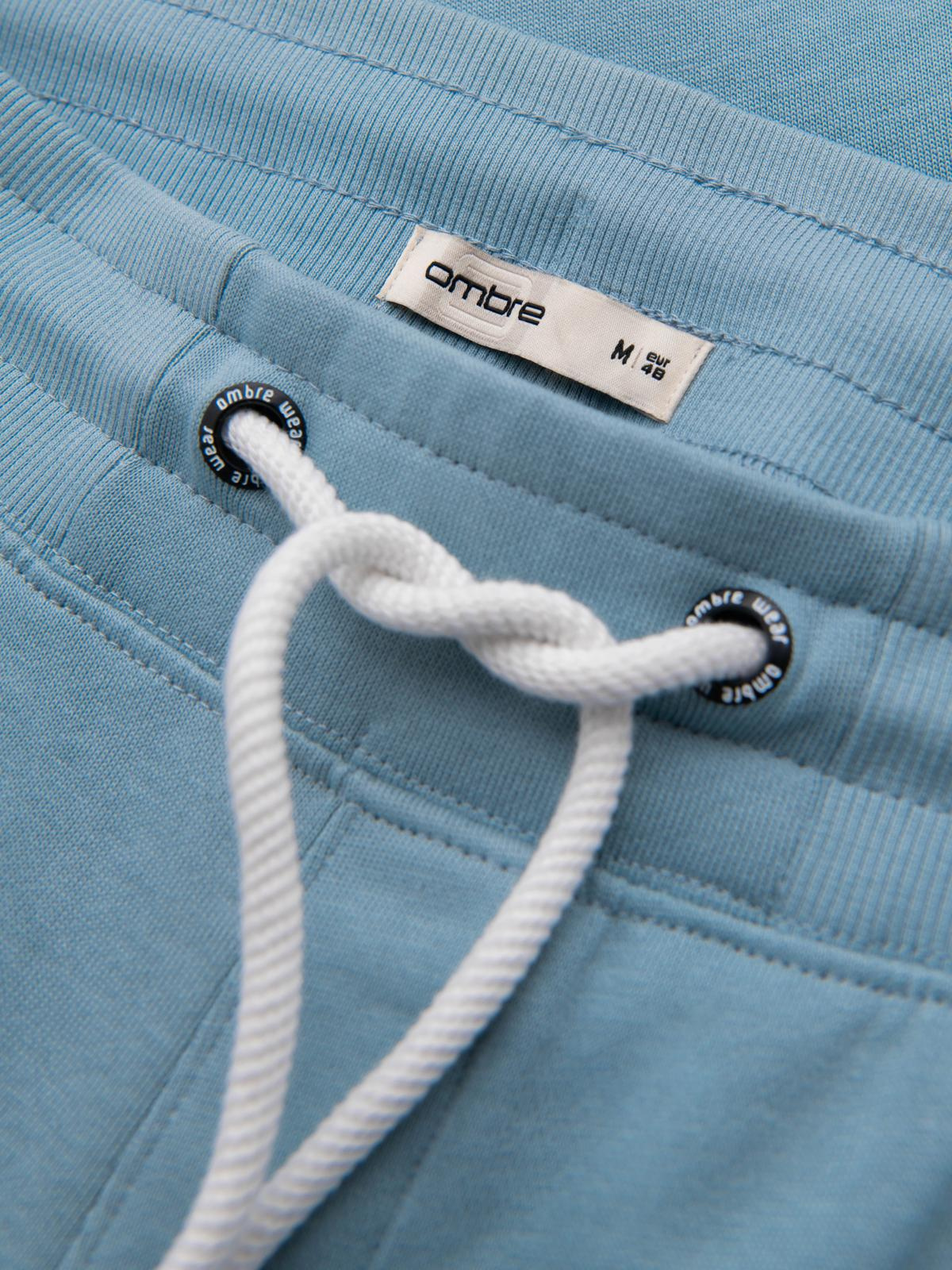 Ombre Clothing meeste puuvillased sirge lõikega dressipüksid - Image 41