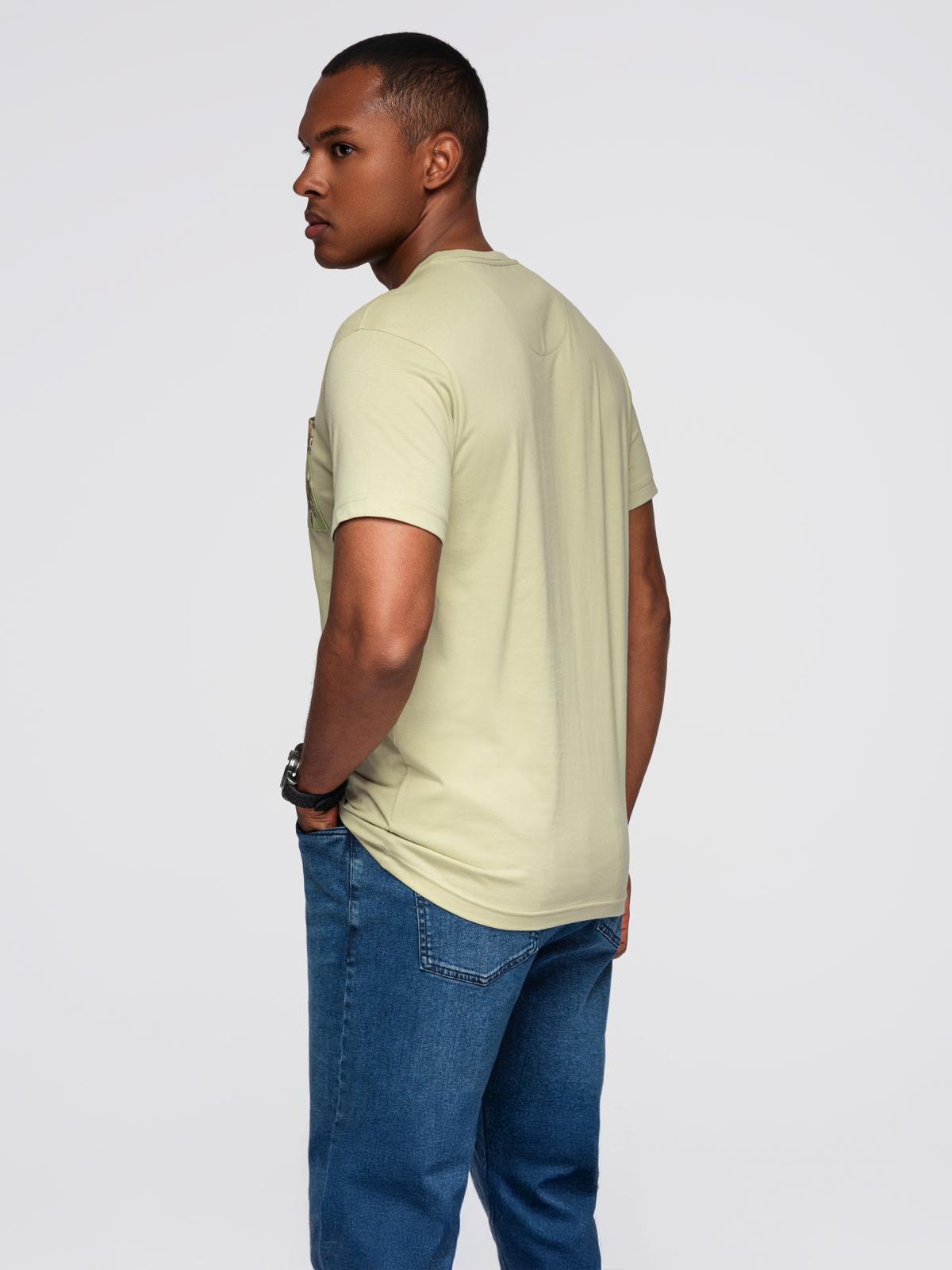Meeste T-särk rinnataskuga Ombre Clothing - Image 11