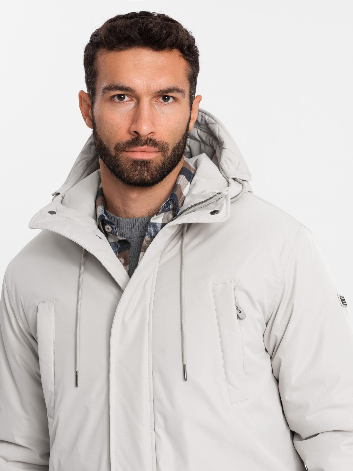 Ombre Clothing meeste kapuutsiga talveparka - Image 5