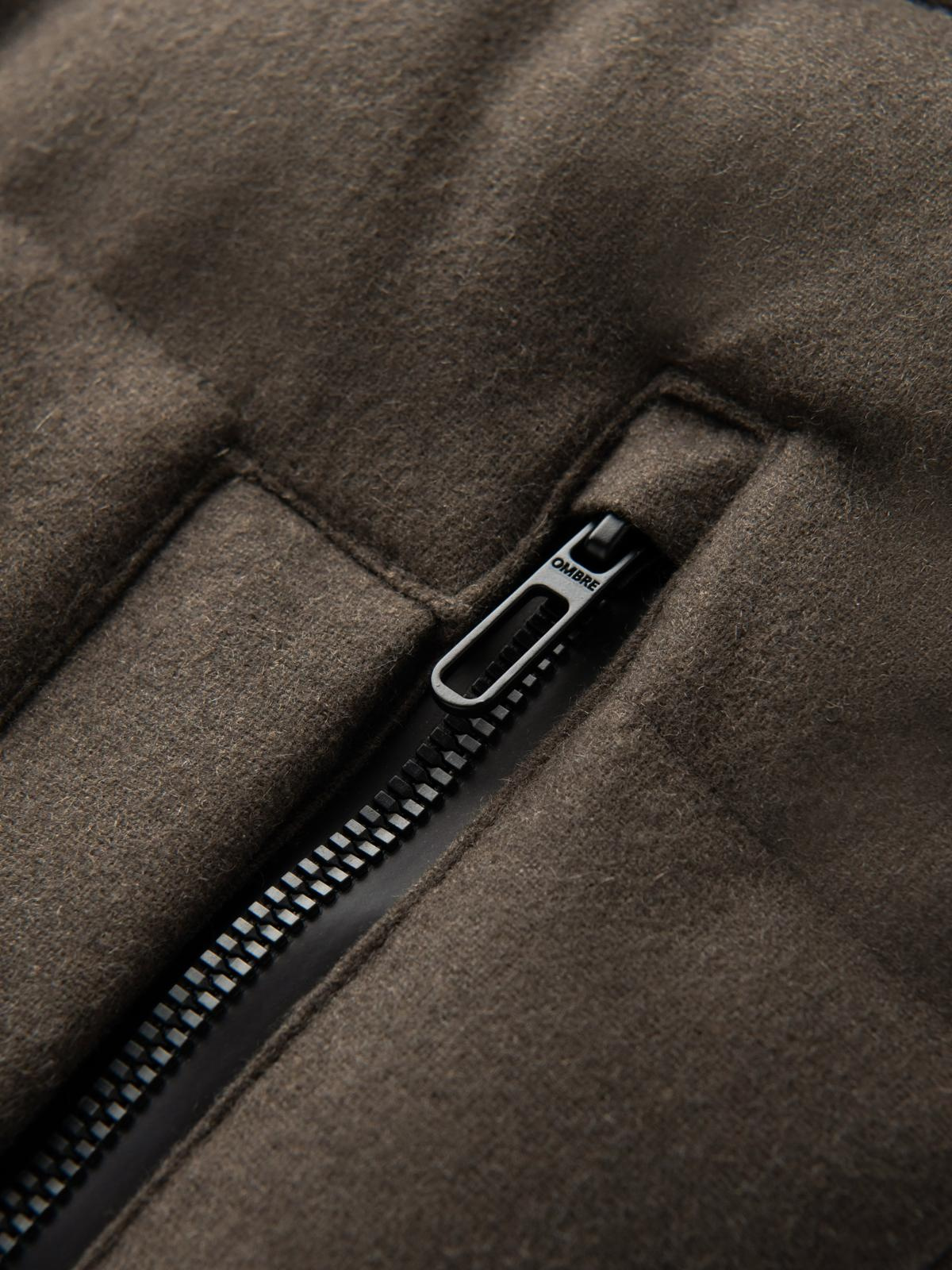 Meeste tepitud kapuutsiga jope Ombre Clothing - Image 27