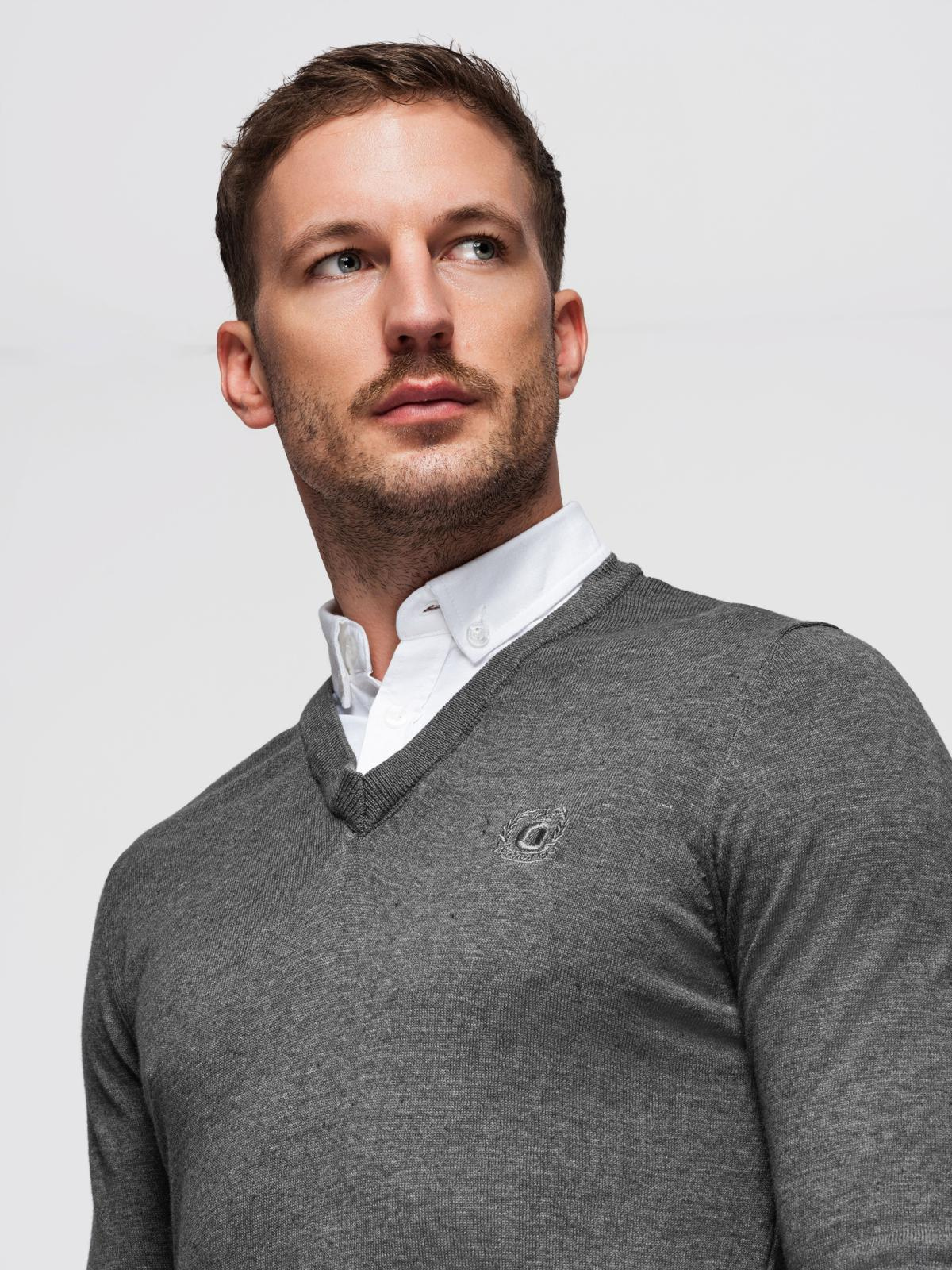Meeste V-kaelusega kampsun Ombre Clothing - Image 45