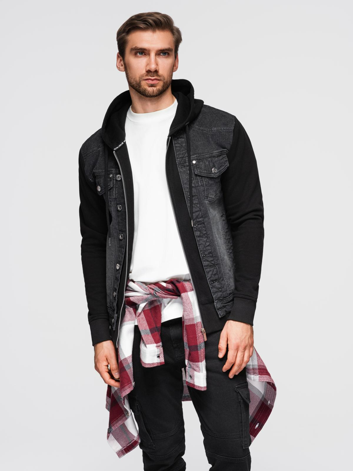Meeste kapuutsiga teksatagi Ombre Clothing - Image 17