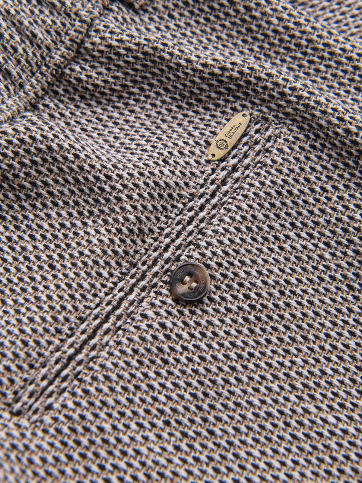Meeste struktuursed lühikesed püksid Ombre Clothing Regular Fit - Image 8