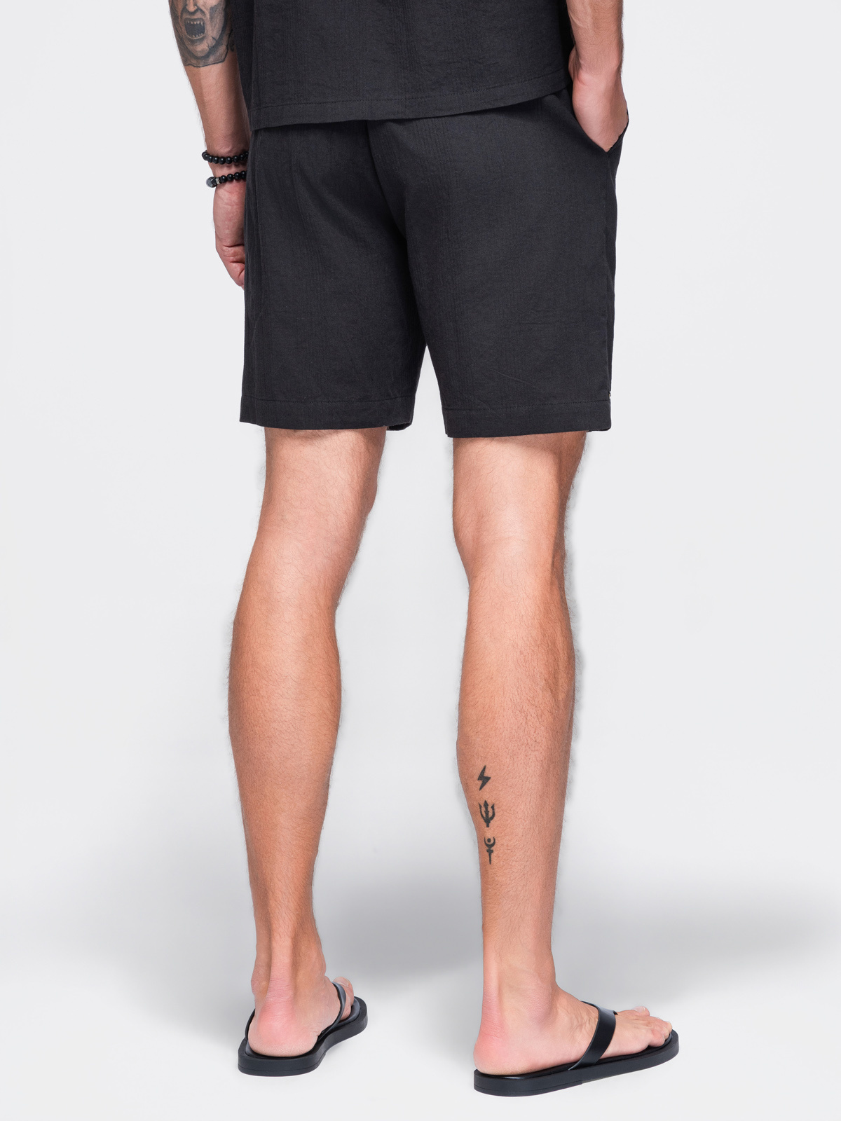 Meeste struktuursed puuvillased lühikesed püksid Ombre Clothing - Image 14