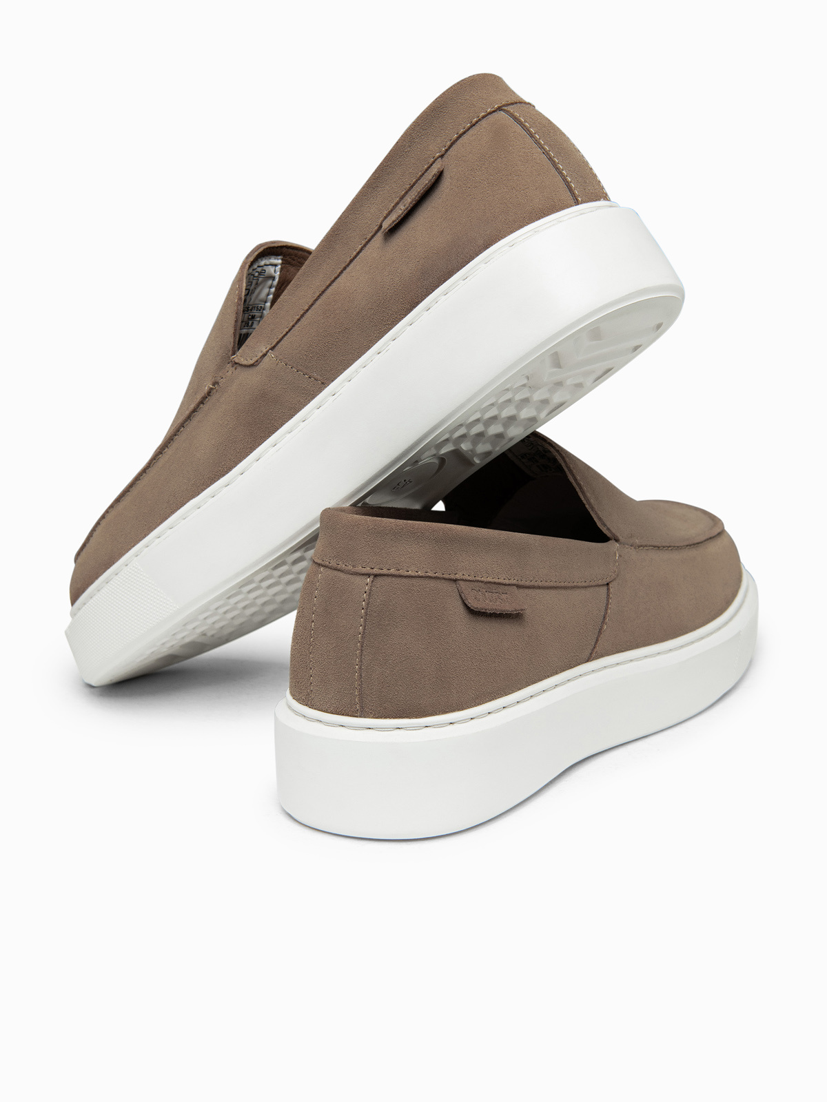 Meeste seemisnahast slip-on vabaajajalatsid Ombre - Image 4