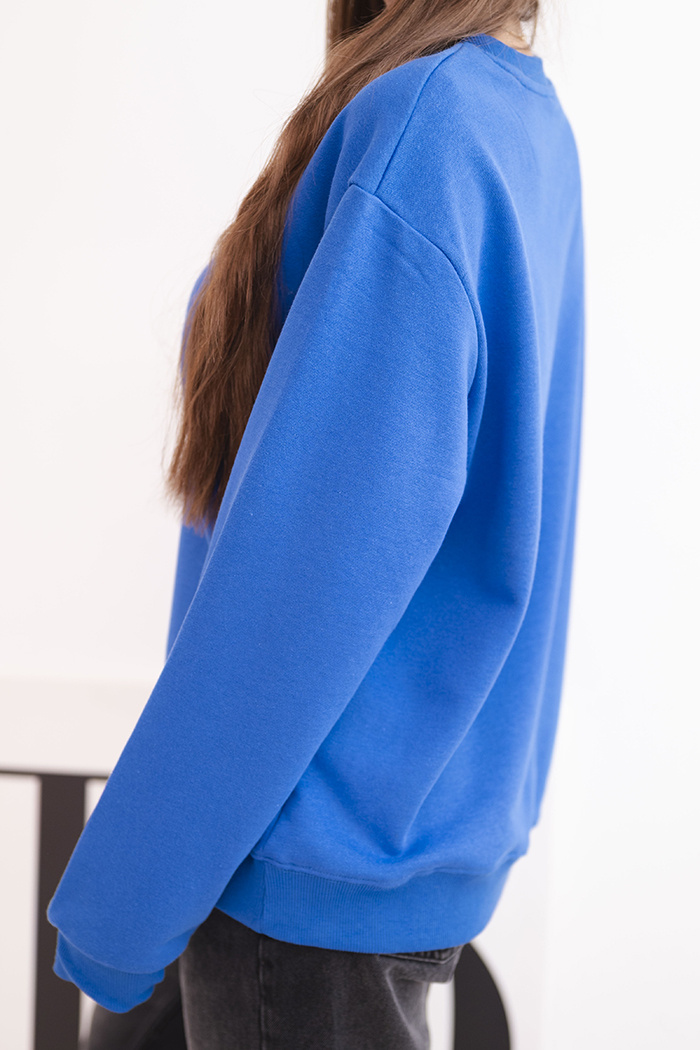 Kesi naiste puuvillane oversized dressipluus - Image 135