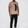 Ombre Clothing meeste trükisega puuvillane T-särk - Thumbnail Image 4