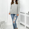 Kesi naiste kootud pullover-kampsun - Thumbnail Image 23