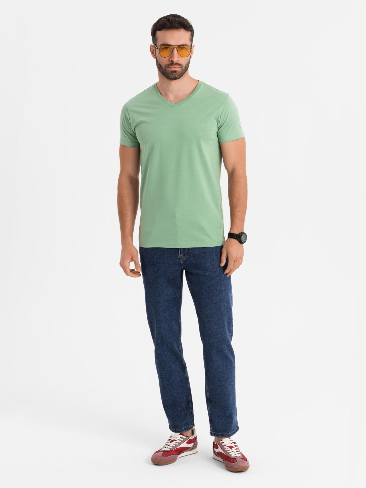 Ombre Clothing meeste V-kaelusega T-särk - Image 69