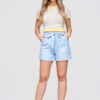 Ombre Clothing naiste lühikesed püksid seotava vööga - Thumbnail Image 4
