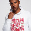 Ombre Clothing meeste kapuutsiga dressipluus trükisega - Thumbnail Image 2