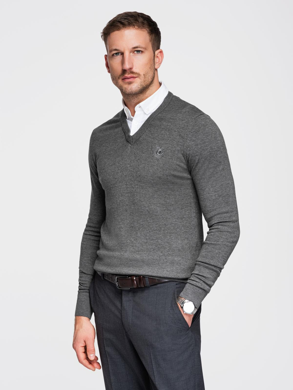 Meeste V-kaelusega kampsun Ombre Clothing - Image 42