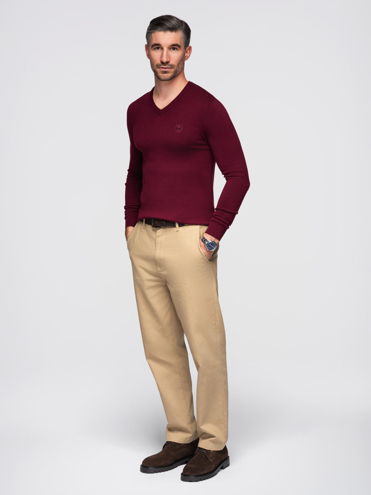 Ombre Clothing meeste V-kaelusega kampsun - Image 18